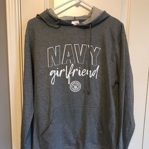 Navy Girlfriend Hoodie-Never Worn from the NEX